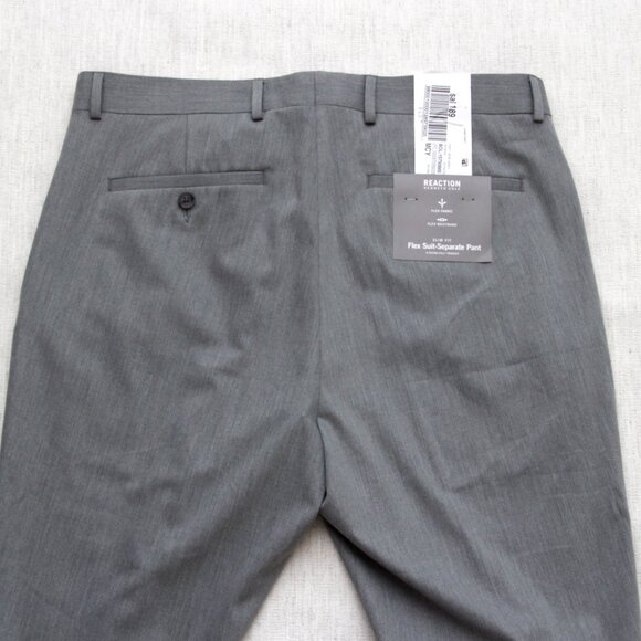 Kenneth Cole Reaction‎ Men's 2 pc Suit Blazer 46R Jacket Pants 34Wx34L E02121 - Picture 14 of 15